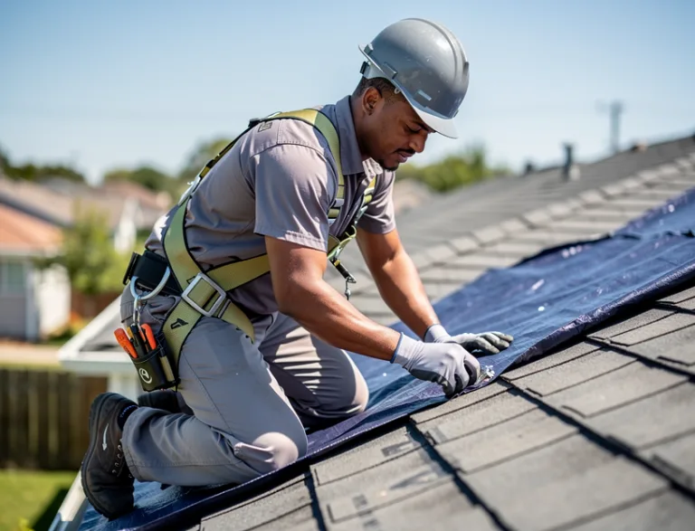 Roof Tarping service in Huyton